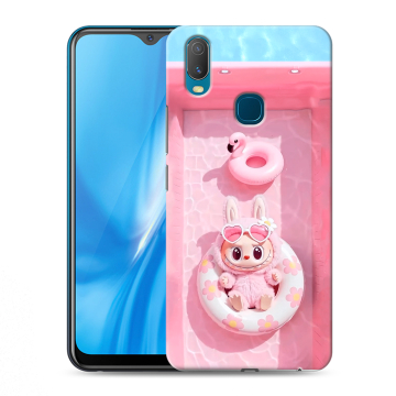 Силиконовый чехол на Vivo Y11 с принтом Labubu Лабубу