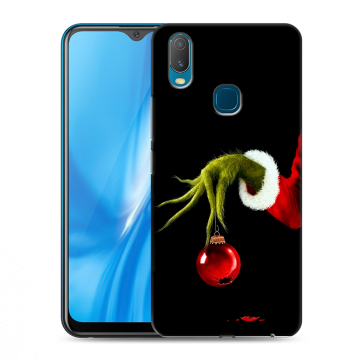 Силиконовый чехол на Vivo Y11 с принтом Новый год Гринч