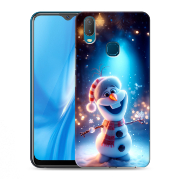 Силиконовый чехол на Vivo Y11 с принтом Новый год