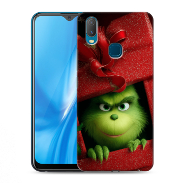 Силиконовый чехол на Vivo Y11 с принтом Новый год