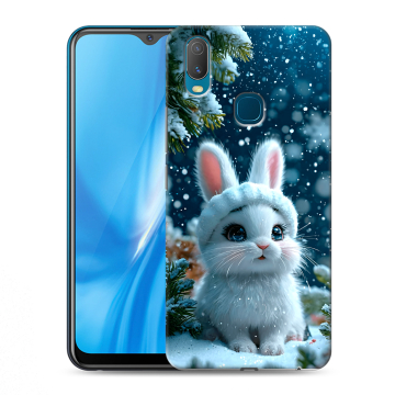 Силиконовый чехол на Vivo Y11 с принтом Новый год
