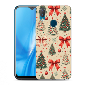 Силиконовый чехол на Vivo Y11 с принтом Новый год