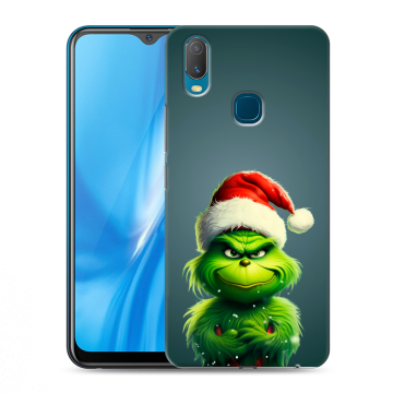 Силиконовый чехол на Vivo Y11 с принтом Новый год