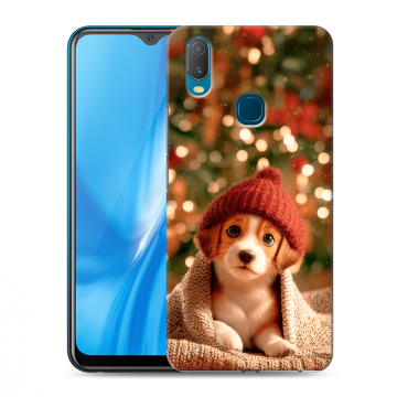 Силиконовый чехол на Vivo Y11 с принтом Новый год