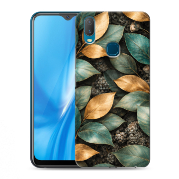 Силиконовый чехол на Vivo Y11 с принтом женский