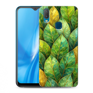 Силиконовый чехол на Vivo Y11 с принтом женский