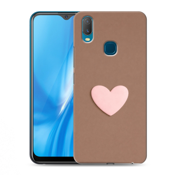Силиконовый чехол на Vivo Y11 с принтом женский