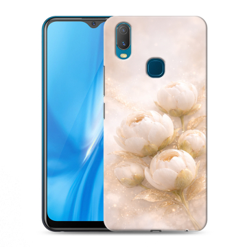 Силиконовый чехол на Vivo Y11 с принтом женский