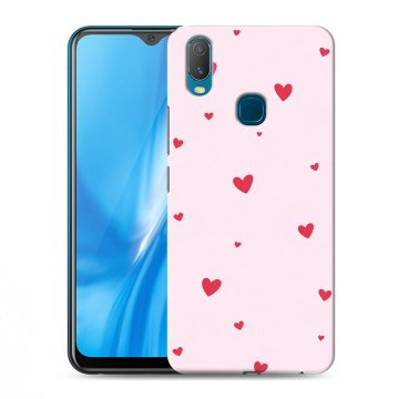 Силиконовый чехол на Vivo Y11 с принтом для девочек