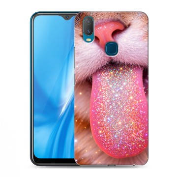 Силиконовый чехол на Vivo Y11 с принтом для девочек