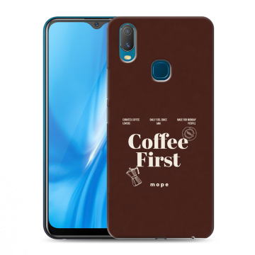 Силиконовый чехол на Vivo Y11 с принтом женский