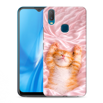 Силиконовый чехол на Vivo Y11 с принтом женский