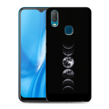 Силиконовый чехол на Vivo Y11 с принтом женский