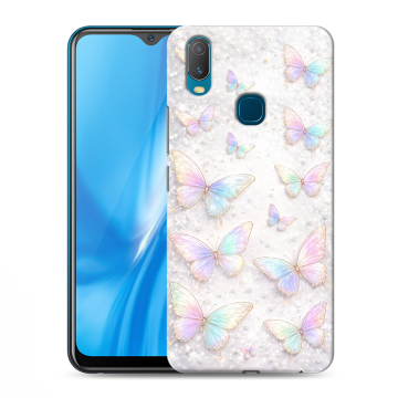 Силиконовый чехол на Vivo Y11 с принтом женский