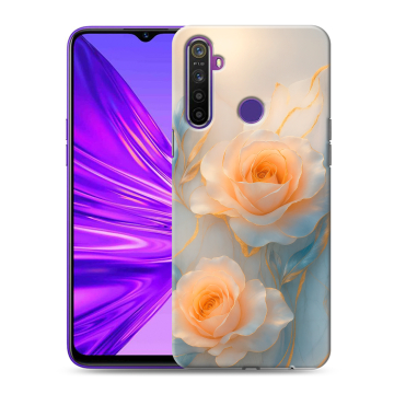 Силиконовый чехол на Realme 5 с принтом Женский Силиконовый чехол на Realme 5 с принтом Женский