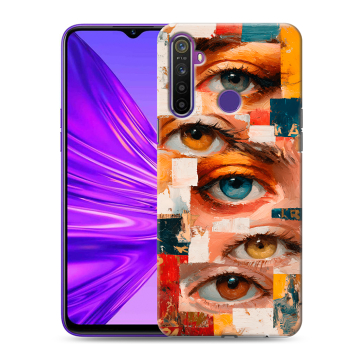 Силиконовый чехол на Realme 5 с принтом Модный принт Силиконовый чехол на Realme 5 с принтом Модный принт