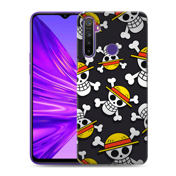 Силиконовый чехол на Realme 5 с принтом One Piece Ван Пис Силиконовый чехол на Realme 5 с принтом One Piece Ван Пис