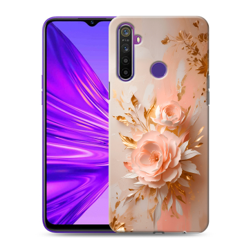 Силиконовый чехол на Realme 5 с принтом женский Силиконовый чехол на Realme 5 с принтом женский