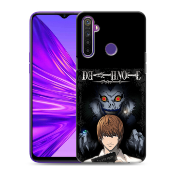 Силиконовый чехол на Realme 5 с принтом Death note Тетрадь смерти Силиконовый чехол на Realme 5 с принтом Death note Тетрадь смерти
