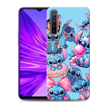Силиконовый чехол на Realme 5 с принтом Лило и Стич Силиконовый чехол на Realme 5 с принтом Лило и Стич