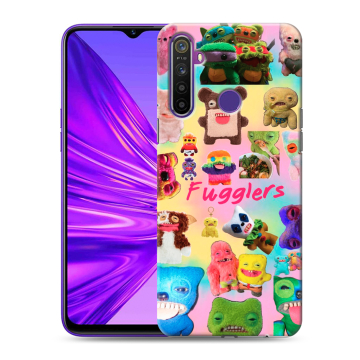 Силиконовый чехол на Realme 5 с принтом Флагер Fuggler Силиконовый чехол на Realme 5 с принтом Флагер Fuggler
