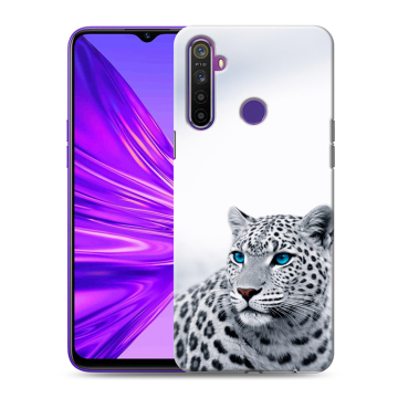 Силиконовый чехол на Realme 5 с принтом женский Силиконовый чехол на Realme 5 с принтом женский