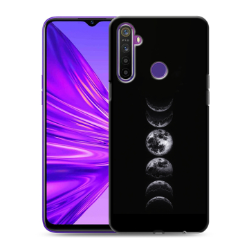 Силиконовый чехол на Realme 5 с принтом женский