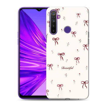 Силиконовый чехол на Realme 5 с принтом для девочек