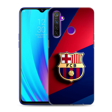 Силиконовый чехол на Realme 5 Pro с принтом Барселона Barcelona Силиконовый чехол на Realme 5 Pro с принтом Барселона Barcelona