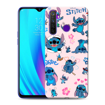 Силиконовый чехол на Realme 5 Pro с принтом Лило и Стич Силиконовый чехол на Realme 5 Pro с принтом Лило и Стич