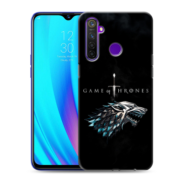 Силиконовый чехол на Realme 5 Pro с принтом Игра Престолов Game Thrones