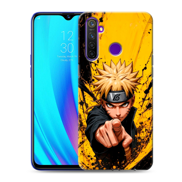 Силиконовый чехол на Realme 5 Pro с принтом Naruto Наруто Силиконовый чехол на Realme 5 Pro с принтом Naruto Наруто