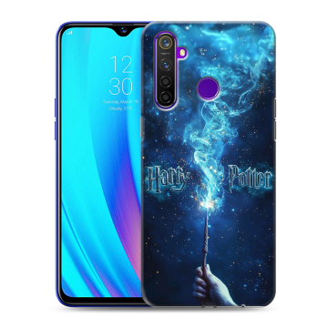 Силиконовый чехол на Realme 5 Pro с принтом Harry Potter Гарри Поттер Силиконовый чехол на Realme 5 Pro с принтом Harry Potter Гарри Поттер
