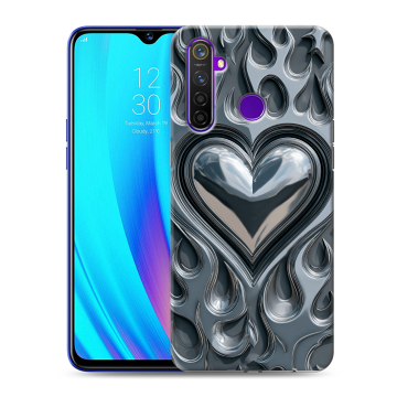 Силиконовый чехол на Realme 5 Pro с принтом Y2K Силиконовый чехол на Realme 5 Pro с принтом Y2K