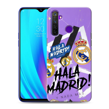 Силиконовый чехол на Realme 5 Pro с принтом Real Madrid Реал Мадрид Силиконовый чехол на Realme 5 Pro с принтом Real Madrid Реал Мадрид