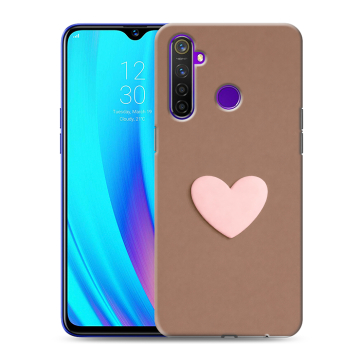 Силиконовый чехол на Realme 5 Pro с принтом женский Силиконовый чехол на Realme 5 Pro с принтом женский