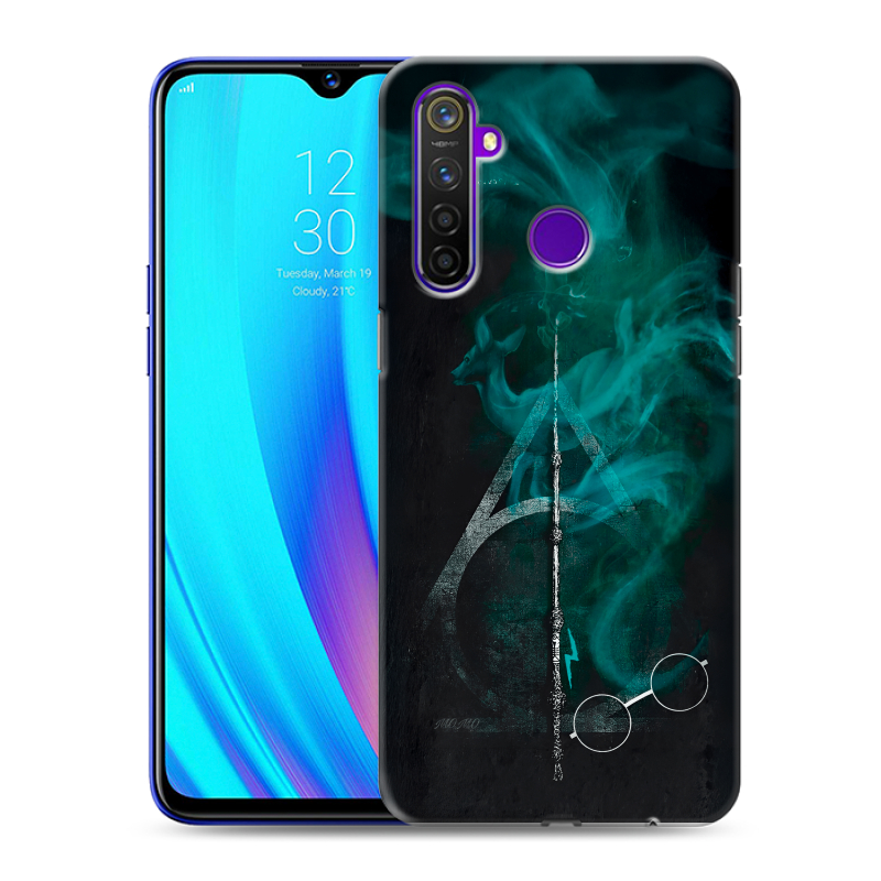 Пластиковый чехол на Realme 5 Pro с принтом Гарри Поттер Harry Potter Пластиковый чехол на Realme 5 Pro с принтом Гарри Поттер Harry Potter
