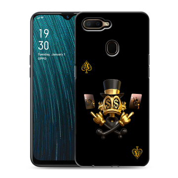 Силиконовый чехол на OPPO A5s с принтом Золотой скрудж макдак