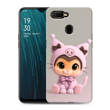 Силиконовый чехол на OPPO A5s с принтом Куроми Kuromi 