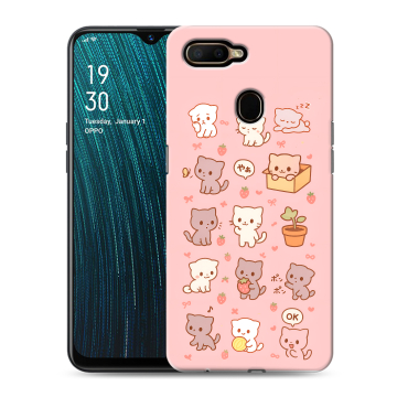 Силиконовый чехол на OPPO A5s с принтом Hello Kitty Хелоу Кити Силиконовый чехол на OPPO A5s с принтом Hello Kitty Хелоу Кити