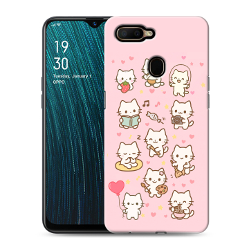 Силиконовый чехол на OPPO A5s с принтом Hello Kitty Хелоу Кити Силиконовый чехол на OPPO A5s с принтом Hello Kitty Хелоу Кити