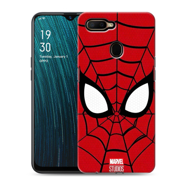 Силиконовый чехол на OPPO A5s с принтом человек паук spiderman