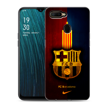 Силиконовый чехол на OPPO A5s с принтом Барселона Barcelona