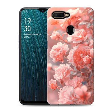Силиконовый чехол на OPPO A5s с принтом Розы цветы Силиконовый чехол на OPPO A5s с принтом Розы цветы