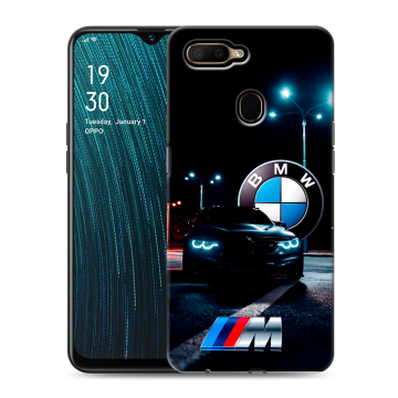 Силиконовый чехол на OPPO A5s с принтом БМВ BMW