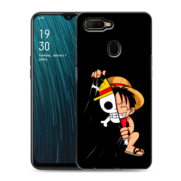 Силиконовый чехол на OPPO A5s с принтом One Piece Ван Пис
