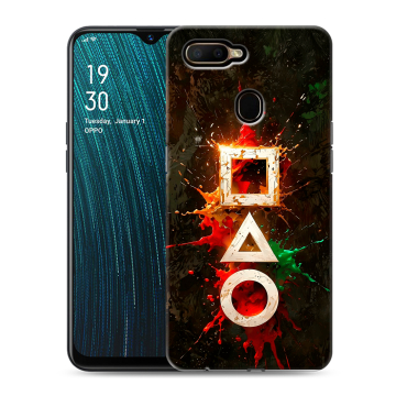 Силиконовый чехол на OPPO A5s с принтом Squid Game Игра кальмара Силиконовый чехол на OPPO A5s с принтом Squid Game Игра кальмара