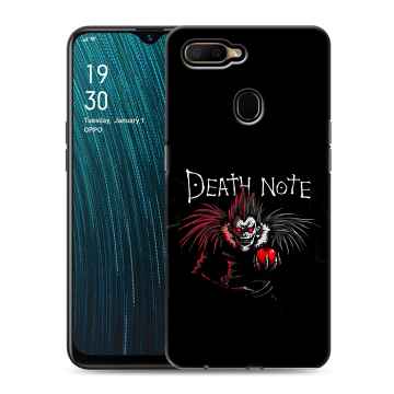 Силиконовый чехол на OPPO A5s с принтом Death note Тетрадь смерти Силиконовый чехол на OPPO A5s с принтом Death note Тетрадь смерти