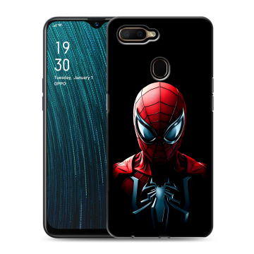Силиконовый чехол на OPPO A5s с принтом Spiderman Человек паук