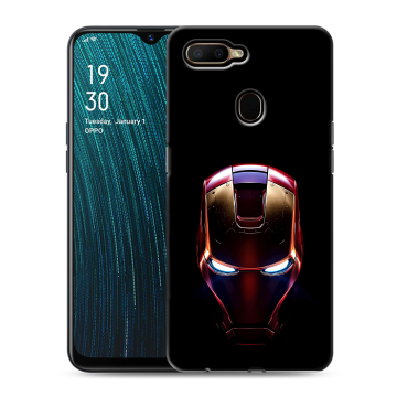 Силиконовый чехол на OPPO A5s с принтом IronMan Железный человек Силиконовый чехол на OPPO A5s с принтом IronMan Железный человек